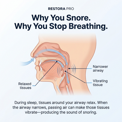 Restora Pro - Eliminates Snoring & Sleep Apnea